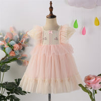 Load image into Gallery viewer, Baby Kid Girls Solid Color Dresses Wholesale 220606386
