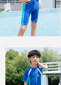 Load image into Gallery viewer, Kid Big Kid Unisex Letters Beach Rompers Swimwears Wholesale 220606422
