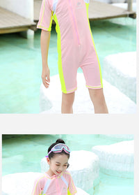 Load image into Gallery viewer, Kid Big Kid Unisex Letters Beach Rompers Swimwears Wholesale 220606422
