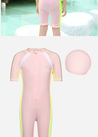 Load image into Gallery viewer, Kid Big Kid Unisex Letters Beach Rompers Swimwears Wholesale 220606422
