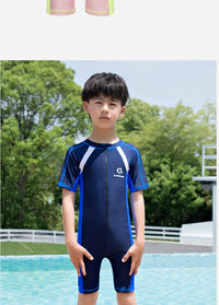 Load image into Gallery viewer, Kid Big Kid Unisex Letters Beach Rompers Swimwears Wholesale 220606422
