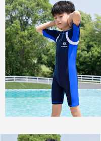 Load image into Gallery viewer, Kid Big Kid Unisex Letters Beach Rompers Swimwears Wholesale 220606422
