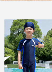 Load image into Gallery viewer, Kid Big Kid Unisex Letters Beach Rompers Swimwears Wholesale 220606422
