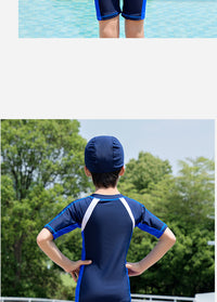 Load image into Gallery viewer, Kid Big Kid Unisex Letters Beach Rompers Swimwears Wholesale 220606422
