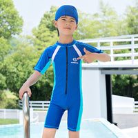 Load image into Gallery viewer, Kid Big Kid Unisex Letters Beach Rompers Swimwears Wholesale 220606422
