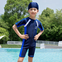 Load image into Gallery viewer, Kid Big Kid Unisex Letters Beach Rompers Swimwears Wholesale 220606422
