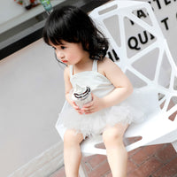 Load image into Gallery viewer, Baby Kid Girls Solid Color Lace Beach Rompers Swimwears Wholesale 22060650
