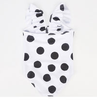Load image into Gallery viewer, Baby Kid Girls Polka dots Print Beach Rompers Swimwears Accessories Hats Wholesale 22060651
