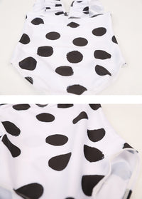 Load image into Gallery viewer, Baby Kid Girls Polka dots Print Beach Rompers Swimwears Accessories Hats Wholesale 22060651
