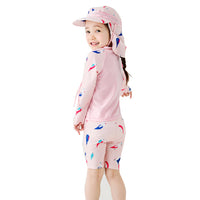 Load image into Gallery viewer, 2 Pieces Set Baby Kid Girls Beach Animals Cartoon Print Tops And Shorts Wholesale 22060652
