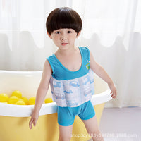 Load image into Gallery viewer, Baby Kid Unisex Cartoon Print Beach Rompers Swimwears Wholesale 22060653
