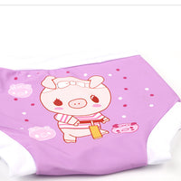 Load image into Gallery viewer, Unisex Color-blocking Flamingo Cartoon Unicorn Print Beach Shorts Swimwears Wholesale 22060656
