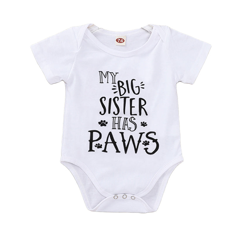 Baby Unisex Letters Rompers Wholesale 22060667