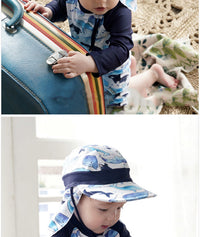 Load image into Gallery viewer, Baby Kid Boys Color-blocking Print Beach Jumpsuits Swimwears Wholesale 22060676
