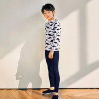 Load image into Gallery viewer, 3 Pieces Set Kid Big Kid Boys Beach Print Tops And Solid Color Ribbon Pants And Hats Wholesale 22060690
