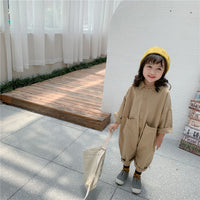 Load image into Gallery viewer, Baby Kid Unisex Letters Cartoon Print Jumpsuits Wholesale 22060803
