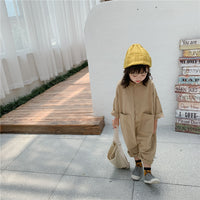 Load image into Gallery viewer, Baby Kid Unisex Letters Cartoon Print Jumpsuits Wholesale 22060803
