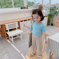 Load image into Gallery viewer, Baby Kid Unisex Solid Color Pants Wholesale 22060812
