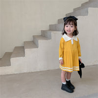 Load image into Gallery viewer, Baby Kid Girls Striped Dresses Wholesale 22060814
