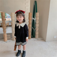 Load image into Gallery viewer, Baby Kid Girls Striped Dresses Wholesale 22060814

