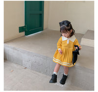 Load image into Gallery viewer, Baby Kid Girls Striped Dresses Wholesale 22060814
