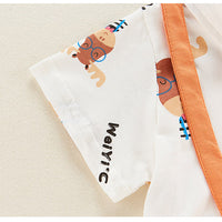 Load image into Gallery viewer, Baby Unisex Color-blocking Cartoon Rompers Wholesale 220608179
