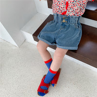 Load image into Gallery viewer, Baby Kid Girls Solid Color Shorts Wholesale 22060825
