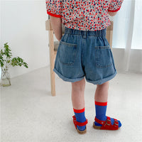 Load image into Gallery viewer, Baby Kid Girls Solid Color Shorts Wholesale 22060825
