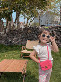 Load image into Gallery viewer, 2 Pieces Set Baby Kid Girls Solid Color T-Shirts And Print Flower Pants Wholesale 220608257
