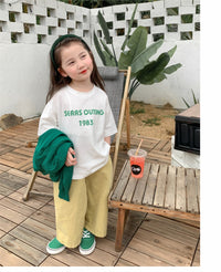 Load image into Gallery viewer, Baby Kid Girls Letters Print T-Shirts Wholesale 220608268
