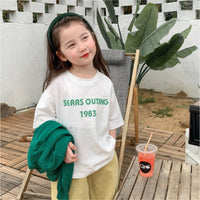 Load image into Gallery viewer, Baby Kid Girls Letters Print T-Shirts Wholesale 220608268
