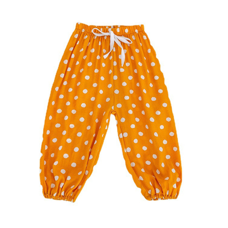 Baby Kid Unisex Polka dots Pants Wholesale 220608294