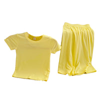 Load image into Gallery viewer, 2 Pieces Set Baby Kid Girls Solid Color T-Shirts And Pants Wholesale 22060833
