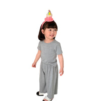 Load image into Gallery viewer, 2 Pieces Set Baby Kid Girls Solid Color T-Shirts And Pants Wholesale 22060833
