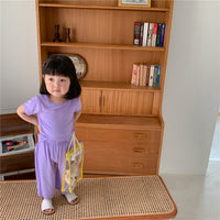 Load image into Gallery viewer, 2 Pieces Set Baby Kid Girls Solid Color T-Shirts And Pants Wholesale 22060833
