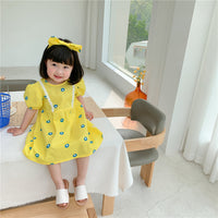 Load image into Gallery viewer, Baby Kid Girls Flower Print Dresses Wholesale 22060834
