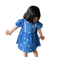 Load image into Gallery viewer, Baby Kid Girls Flower Print Dresses Wholesale 22060834
