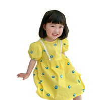 Load image into Gallery viewer, Baby Kid Girls Flower Print Dresses Wholesale 22060834
