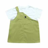 Load image into Gallery viewer, Baby Kid Girls Solid Color Dresses Wholesale 220608345
