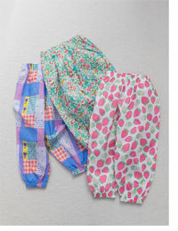Load image into Gallery viewer, Baby Kid Unisex Flower Fruit Print Pants Wholesale 220608349
