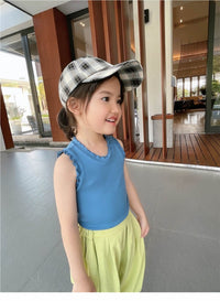 Load image into Gallery viewer, Baby Kid Girls Solid Color Tops Wholesale 22060836

