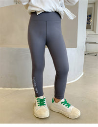 Load image into Gallery viewer, Kid Girls Solid Color Pants Leggings Wholesale 220608369
