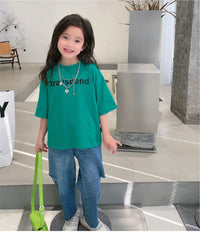 Load image into Gallery viewer, Baby Kid Girls Letters T-Shirts Wholesale 220608373
