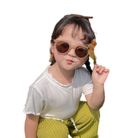 Load image into Gallery viewer, Baby Kid Girls Solid Color Tops Wholesale 220608376

