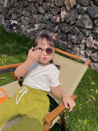 Load image into Gallery viewer, Baby Kid Girls Solid Color Tops Wholesale 220608376
