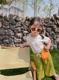 Load image into Gallery viewer, Baby Kid Girls Solid Color Tops Wholesale 220608376
