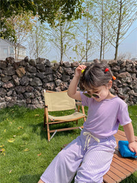 Load image into Gallery viewer, Baby Kid Girls Solid Color Tops Wholesale 220608376
