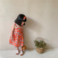Load image into Gallery viewer, Baby Kid Girls Flower Print Dresses Wholesale 22060838
