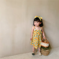 Load image into Gallery viewer, Baby Kid Girls Flower Print Dresses Wholesale 22060838
