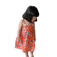 Load image into Gallery viewer, Baby Kid Girls Flower Print Dresses Wholesale 22060838
